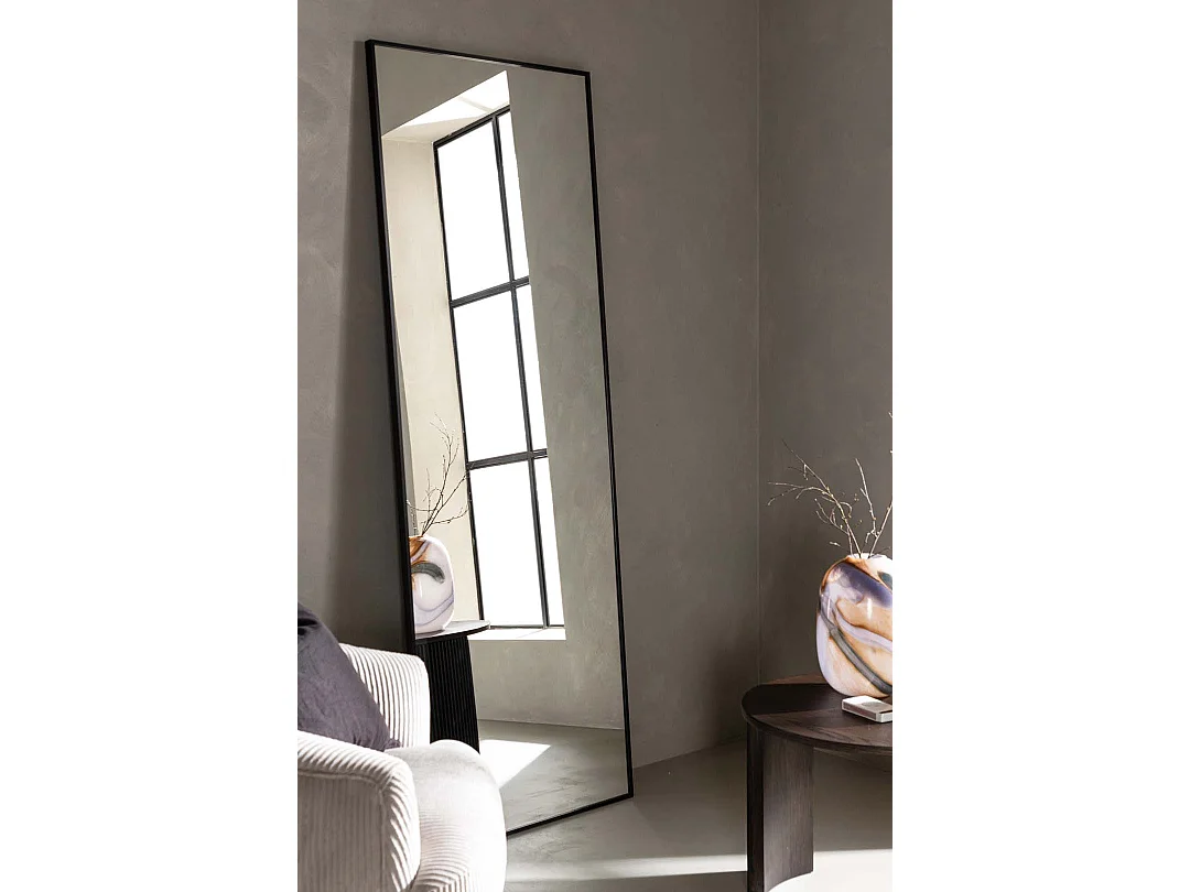 Miroir Design "Dalton" 193cm Noir