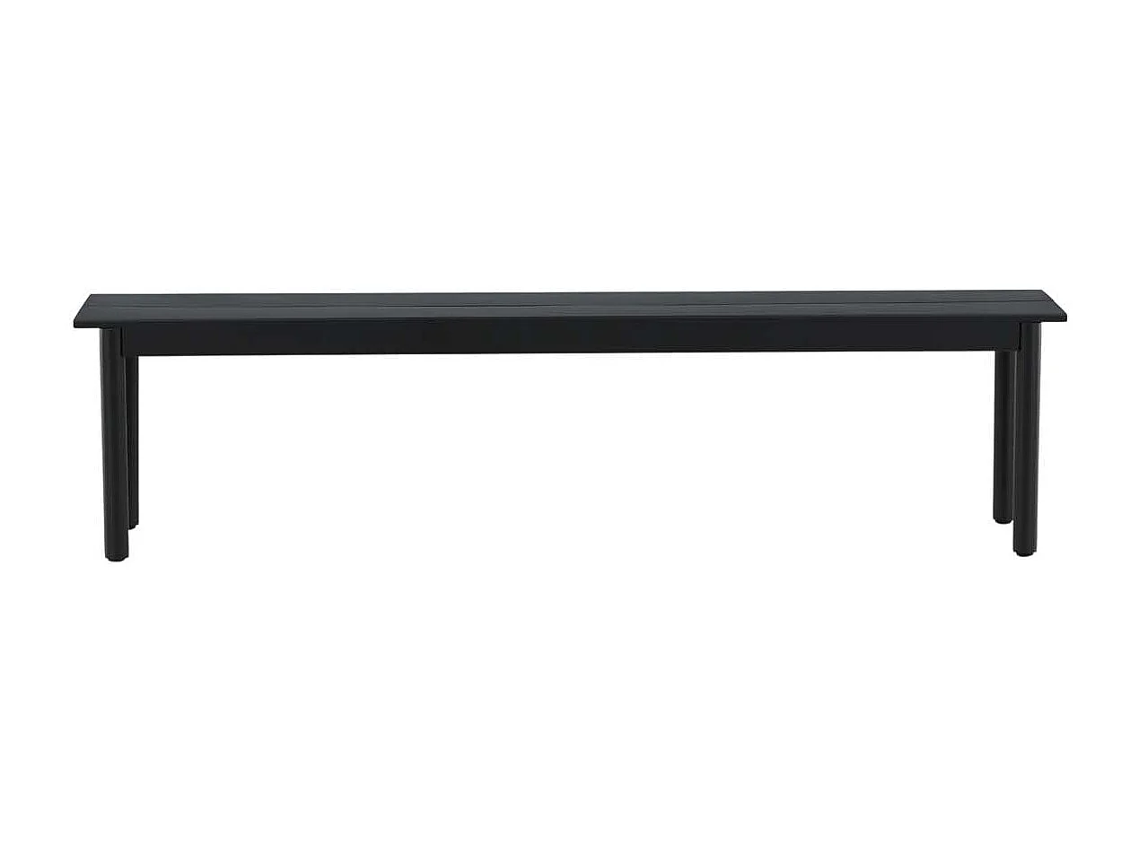 Modena Gartenbank schwarz.