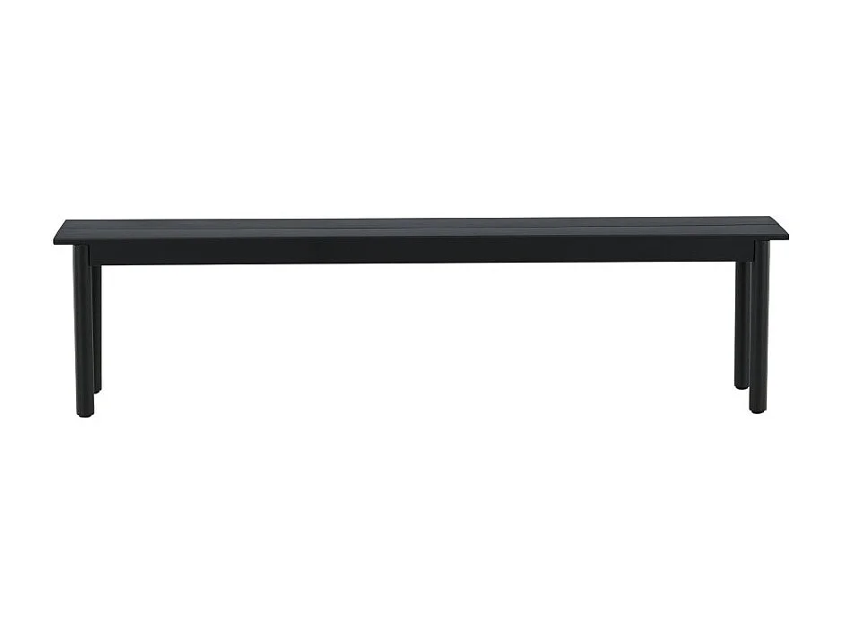 Banc de Jardin "Modena" 180cm Noir