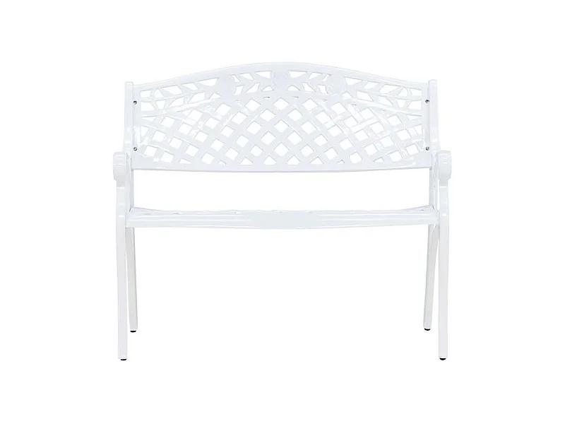 Mafra Gartenbank weiß.