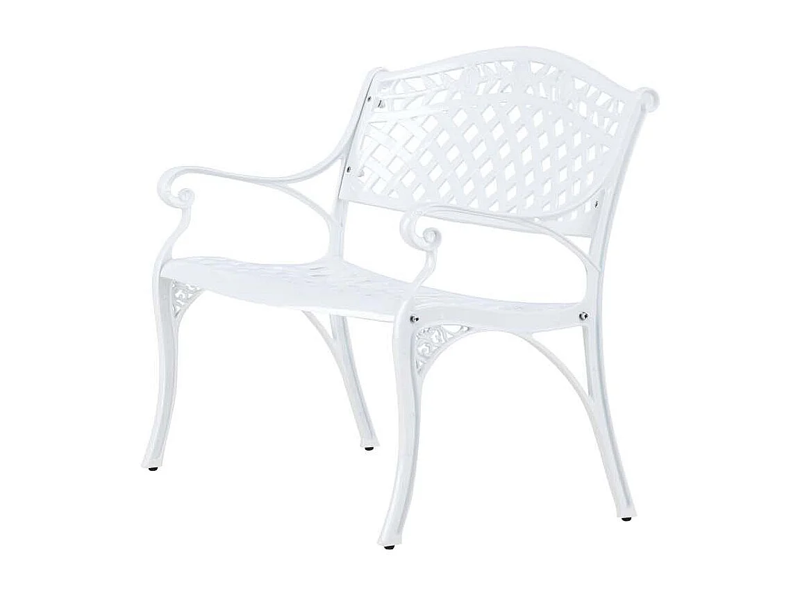 Mafra Gartenbank weiß.