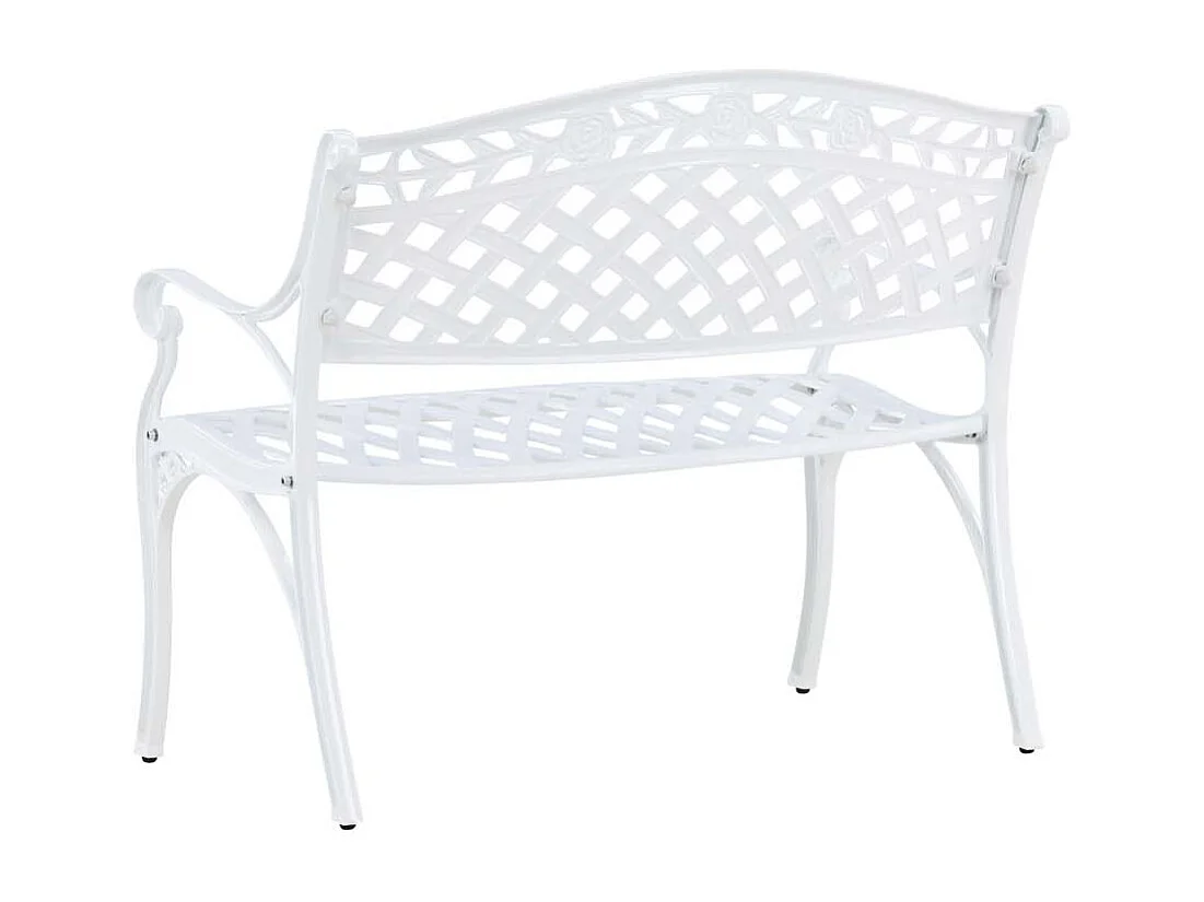 Mafra Gartenbank weiß.