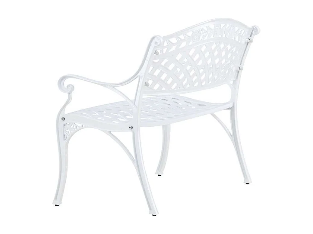 Mafra Gartenbank weiß.