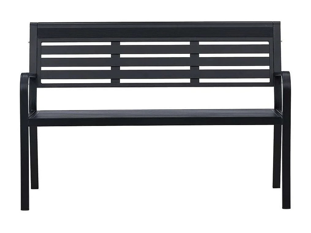 Elvas tuinbank zwart.