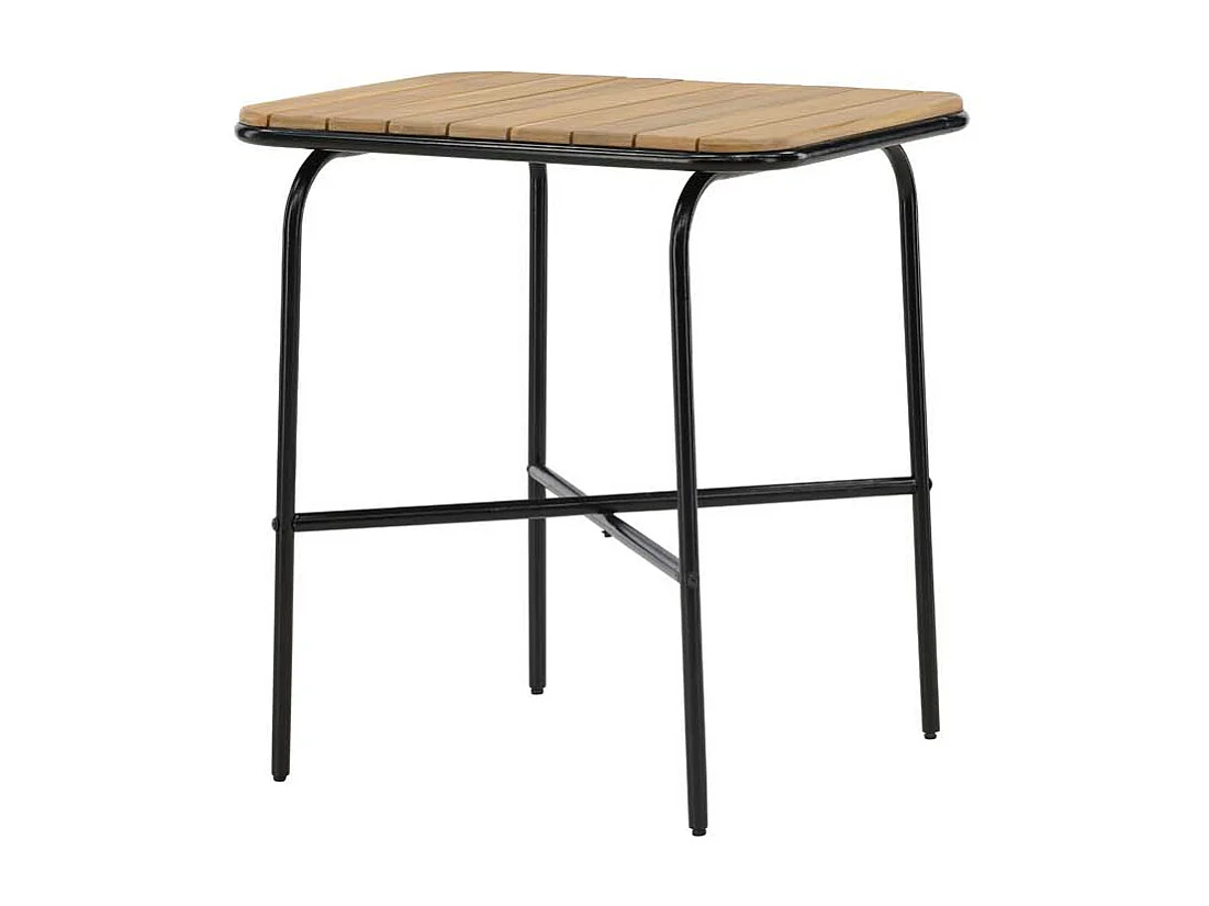 Holmbeck café tafel 88x70cm naturel.