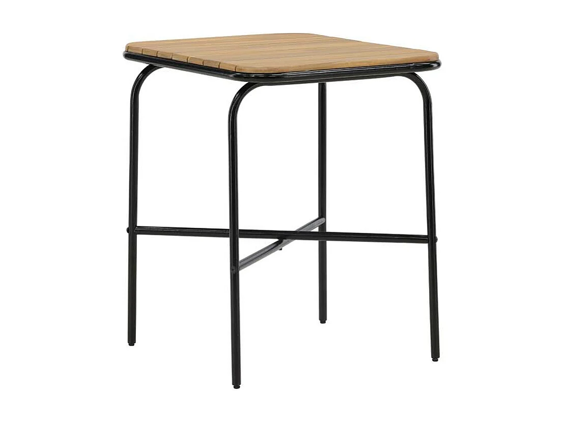 Holmbeck café tafel 88x70cm naturel.