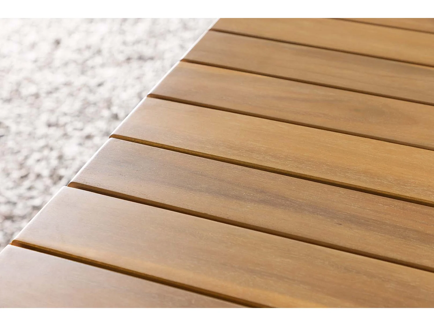 Holmbeck café tafel 88x70cm naturel.