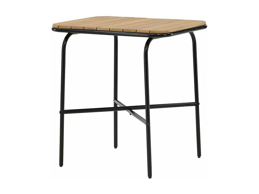 Holmbeck café tafel 88x70cm naturel.