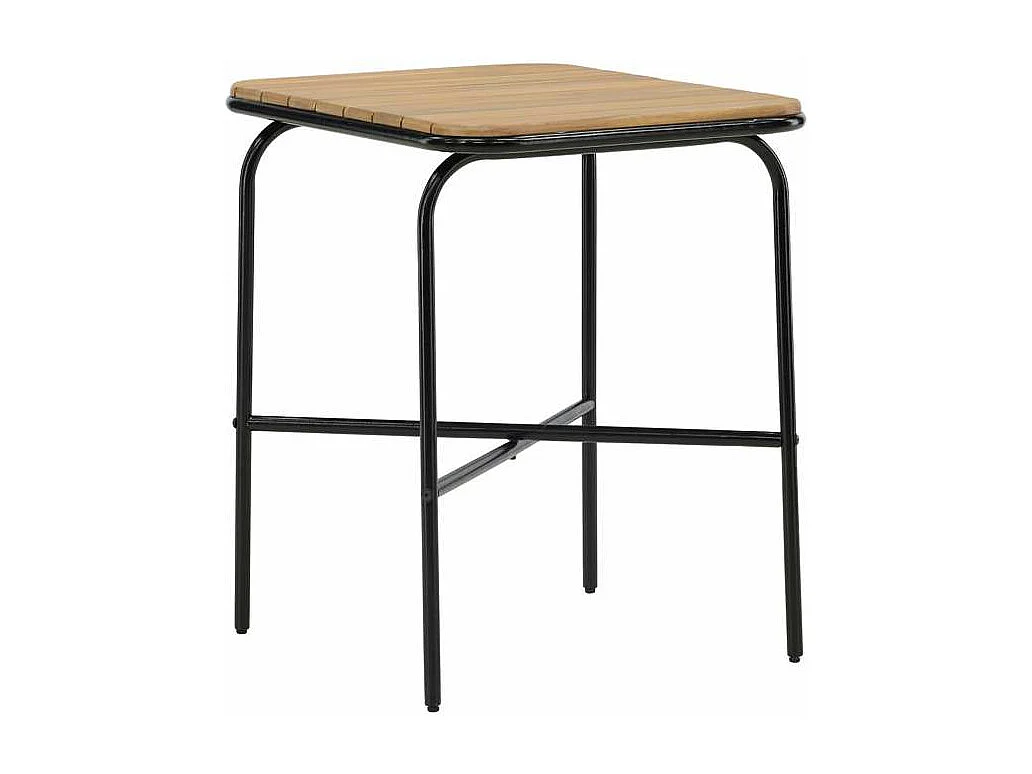 Holmbeck café tafel 88x70cm naturel.