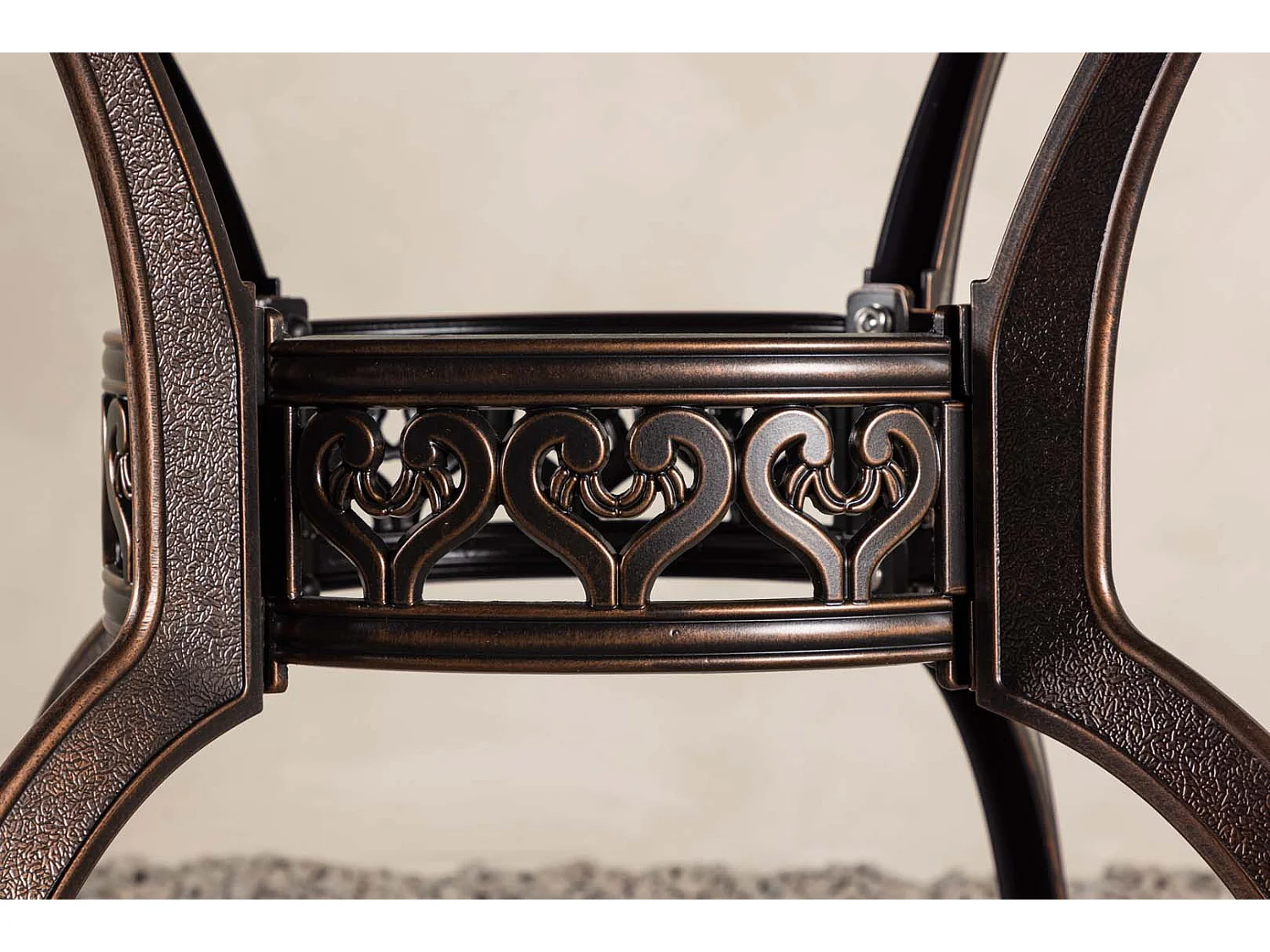 Coimbra Cafetisch Ø100 braun.