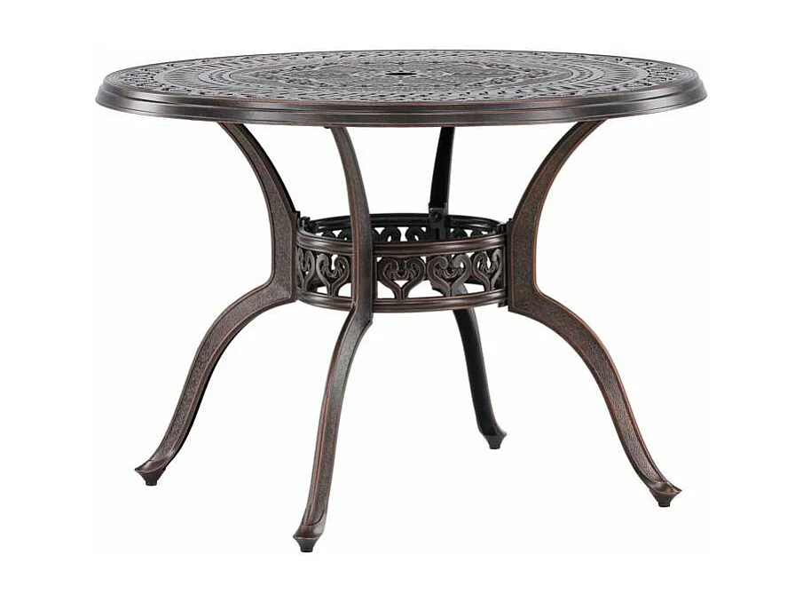 Coimbra Cafetisch Ø100 braun.