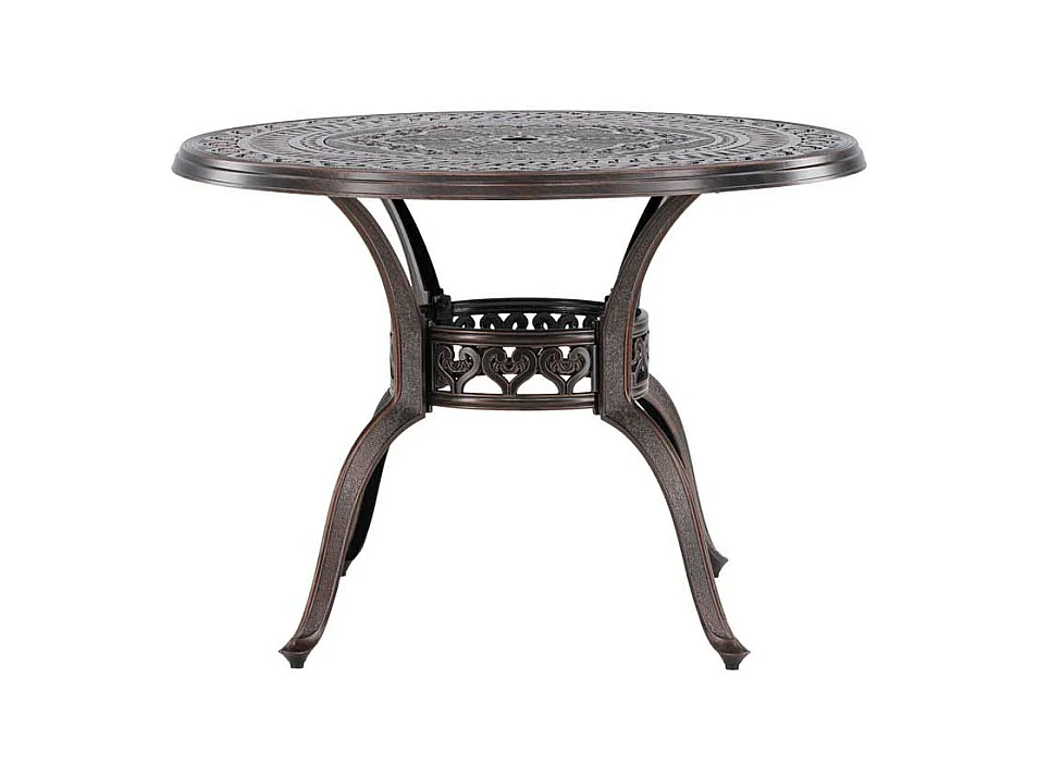 Table d'Appoint de Jardin "Coimbra" 100cm Marron