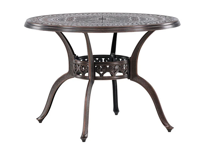 Table d'Appoint de Jardin "Coimbra" 100cm Marron