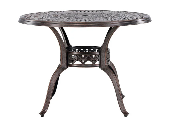 Table d'Appoint de Jardin "Coimbra" 100cm Marron