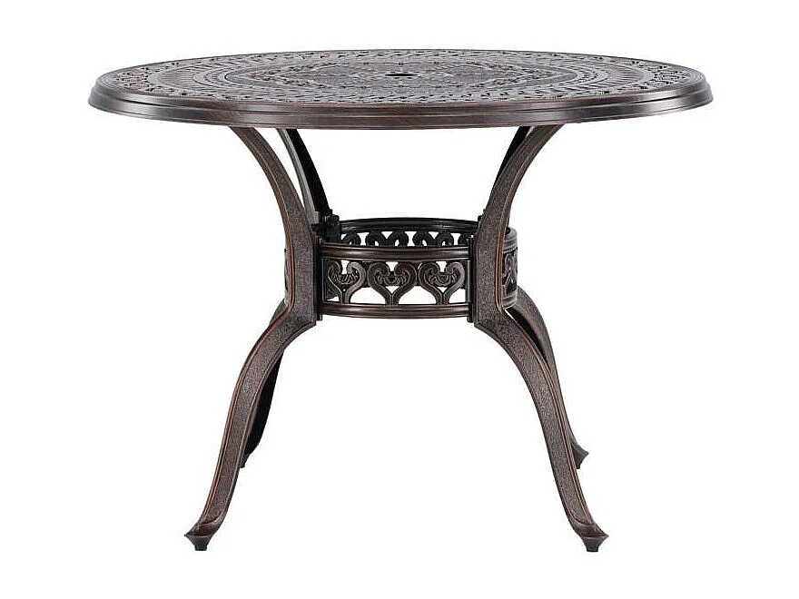 Table d'Appoint de Jardin "Coimbra" 100cm Marron