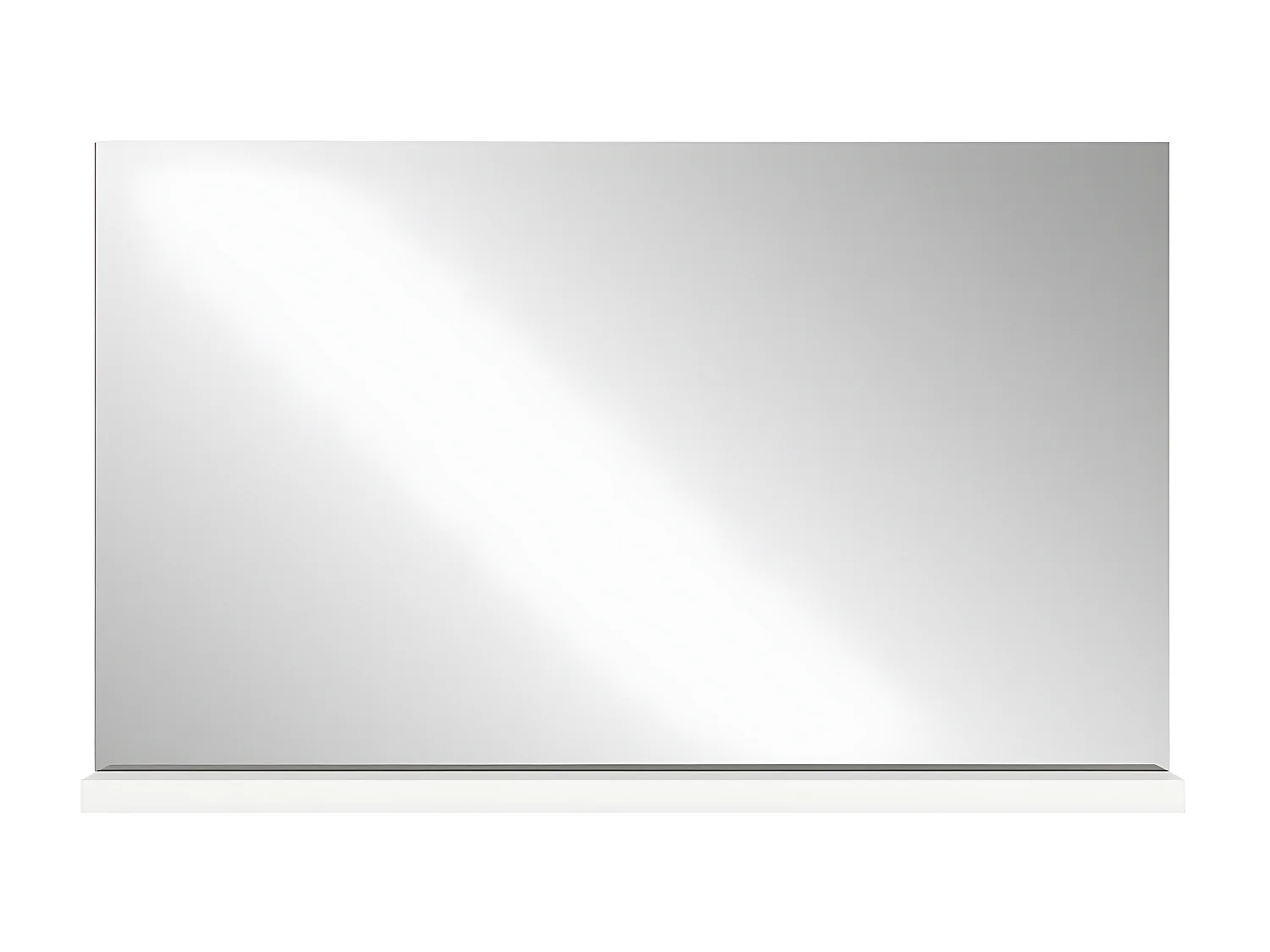 Shoelove Spiegel 1 Ablage 95x59cm weiß.