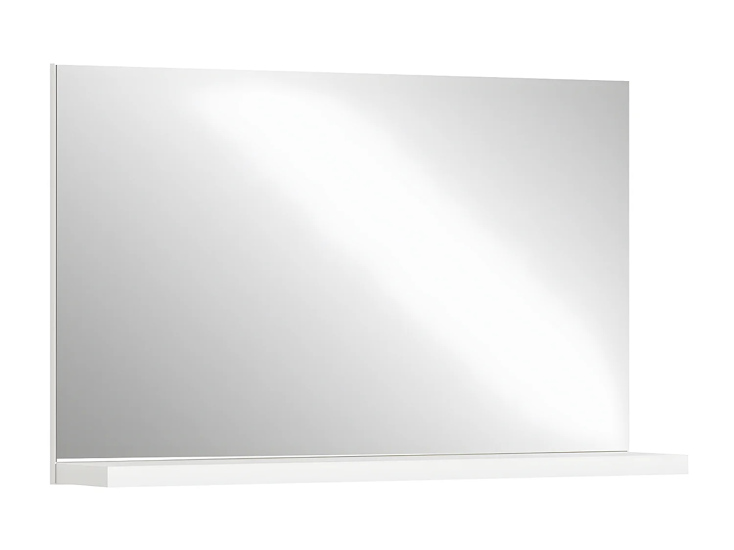 Shoelove Spiegel 1 Ablage 95x59cm weiß.