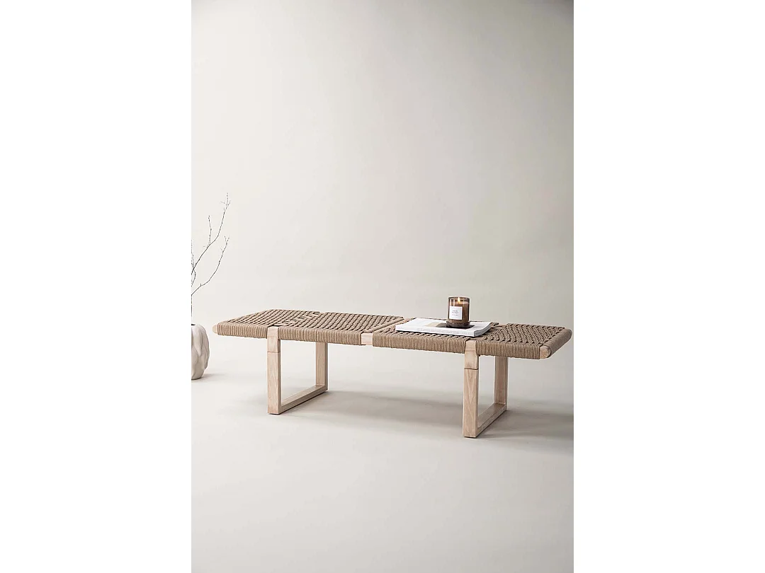 Ängön Sitzbank natur.