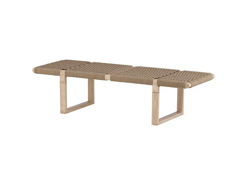 Banc Design en Rotin "Angon" 140cm Naturel