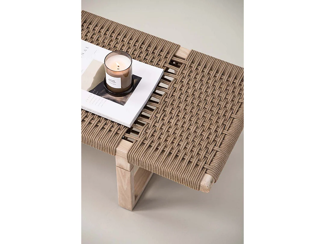 Ängön Sitzbank natur.