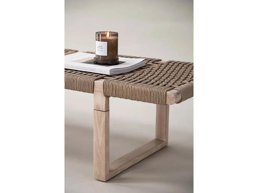 Ängön Sitzbank natur.