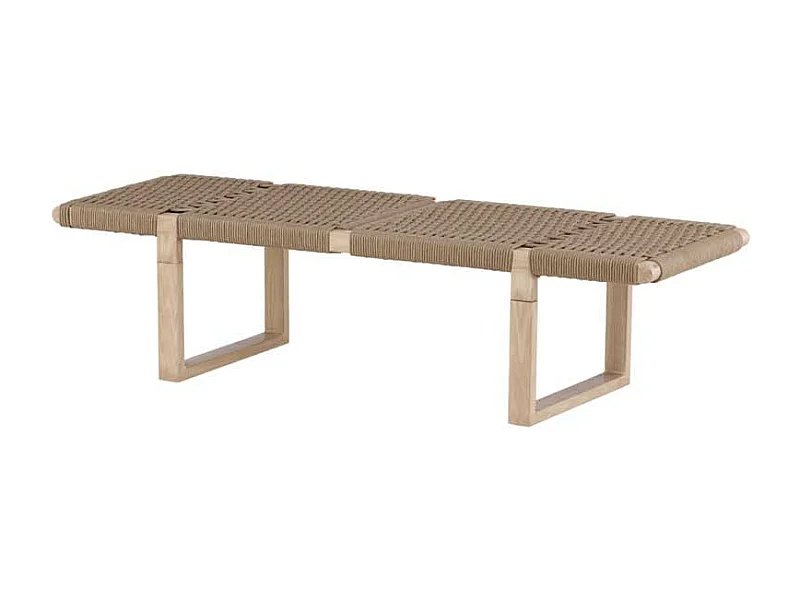 Banc Design en Rotin "Angon" 140cm Naturel