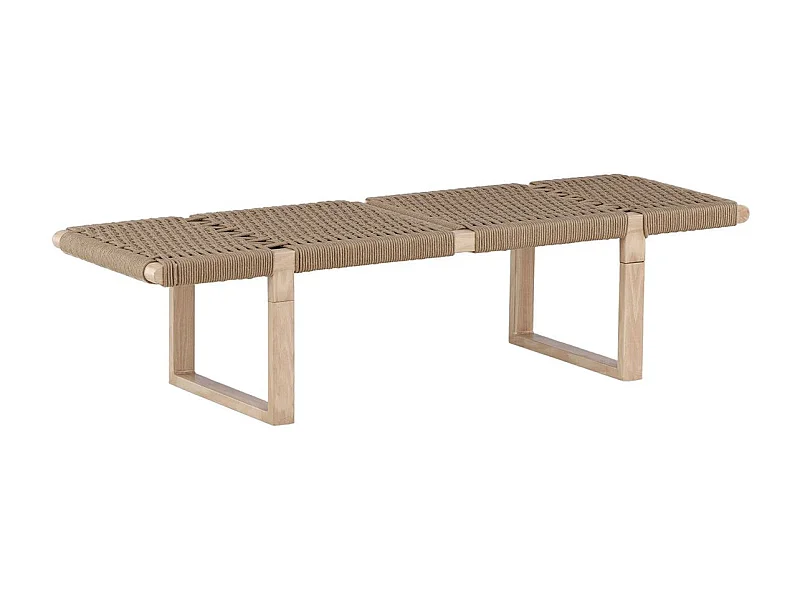 Banc Design en Rotin "Angon" 140cm Naturel