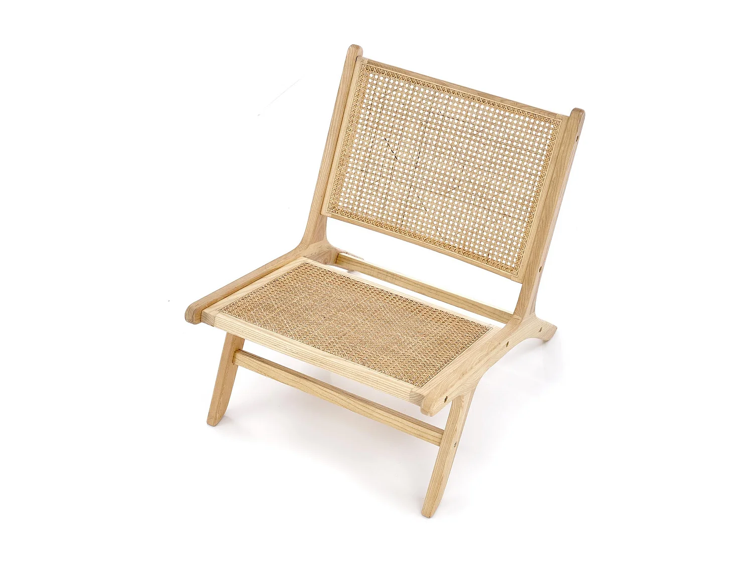 Chaise Foden/Rotin&Bois/Beige