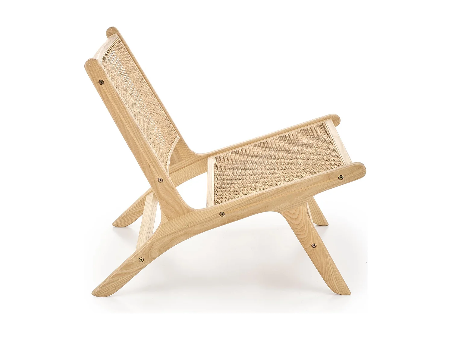 Chaise Foden/Rotin&Bois/Beige