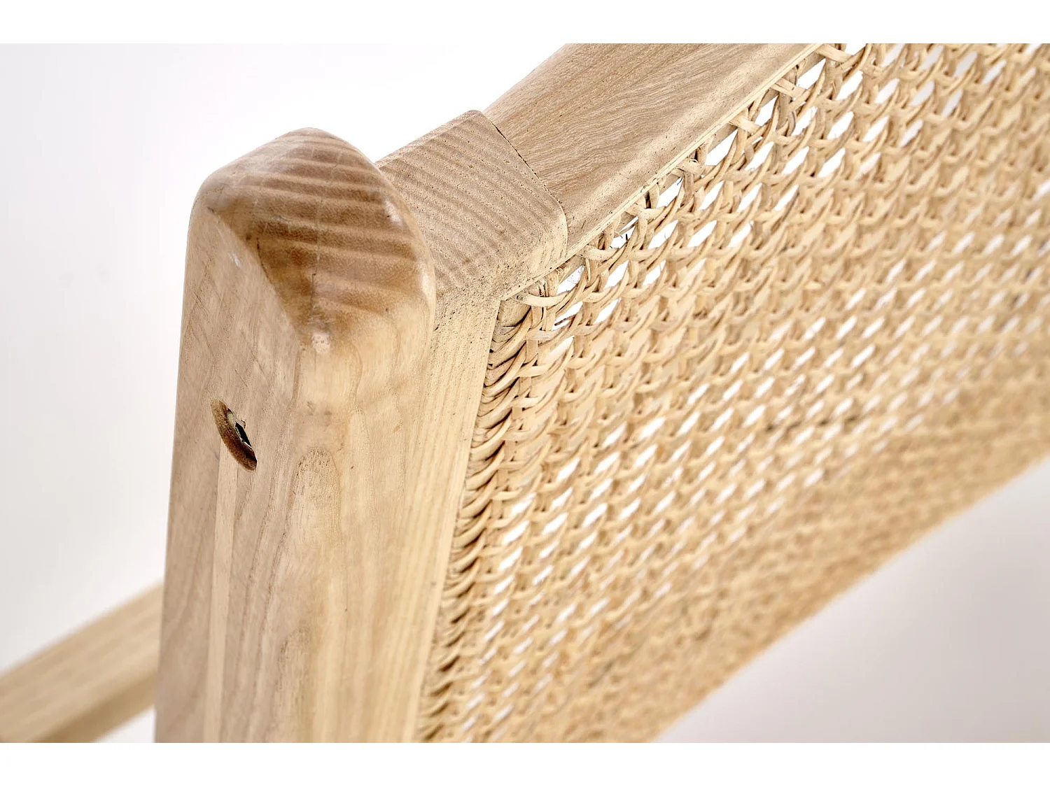 Chaise Foden/Rotin&Bois/Beige