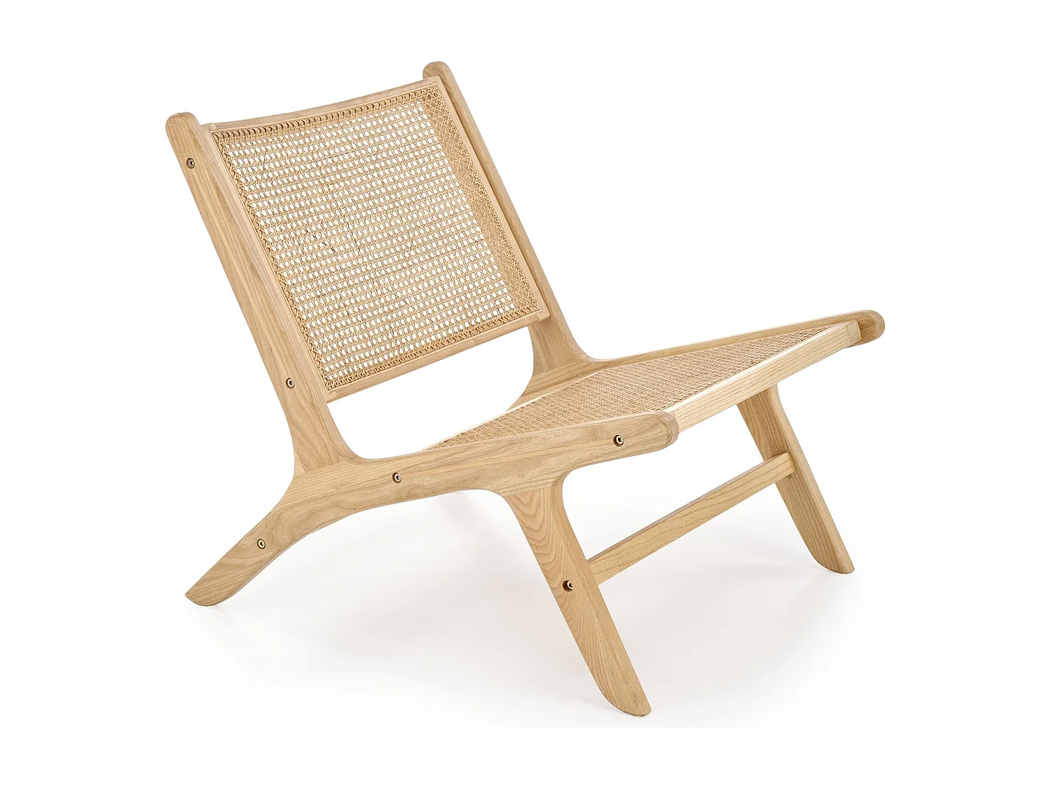 Chaise Foden/Rotin&Bois/Beige