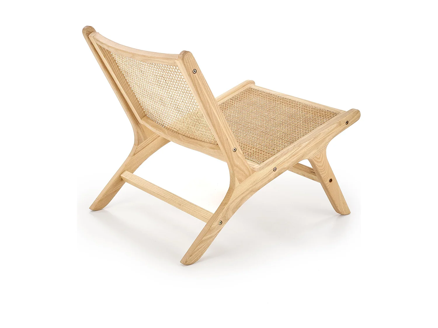 Chaise Foden/Rotin&Bois/Beige