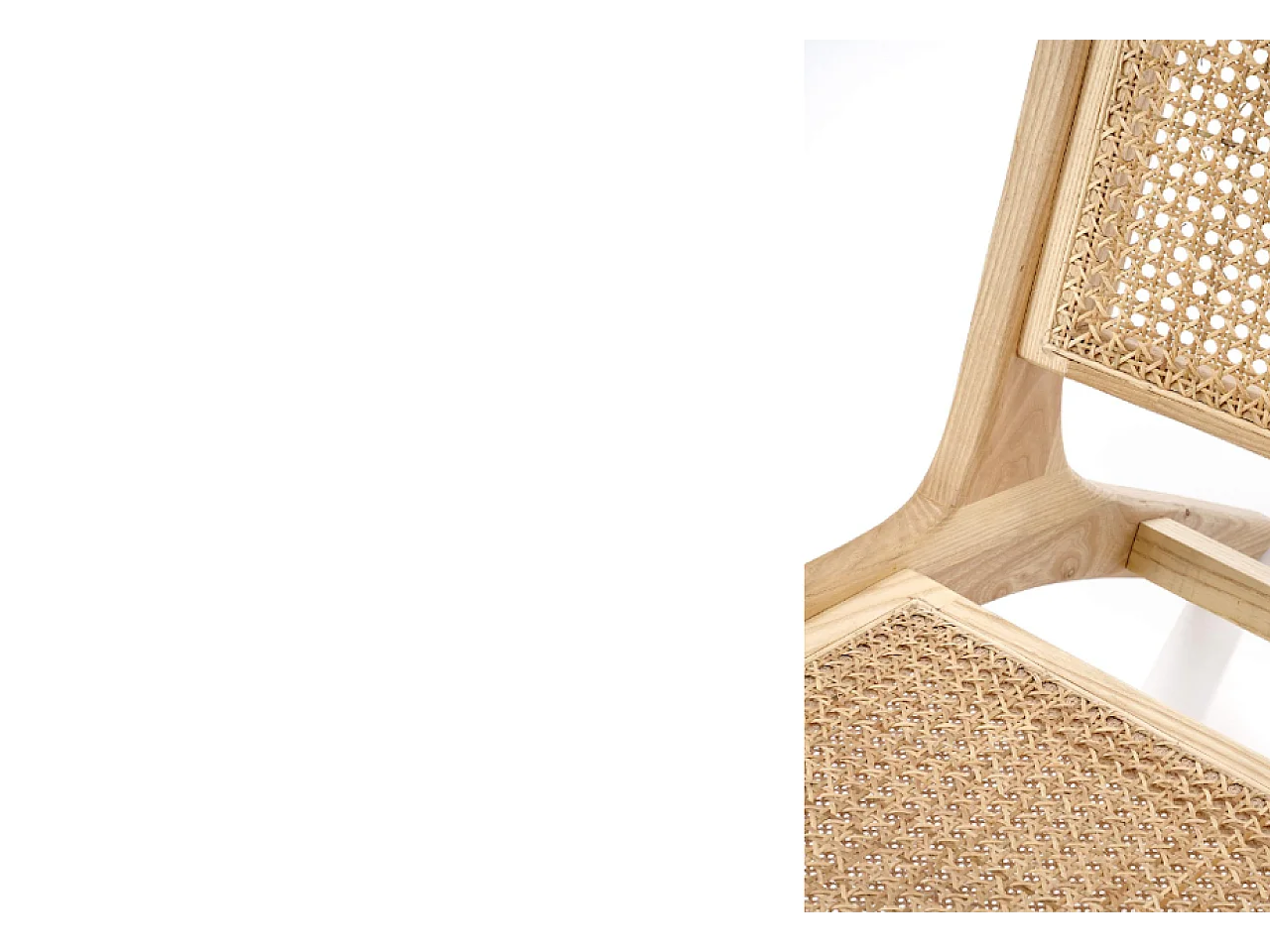 Sedia Foden/Legna&Rattan/Beige