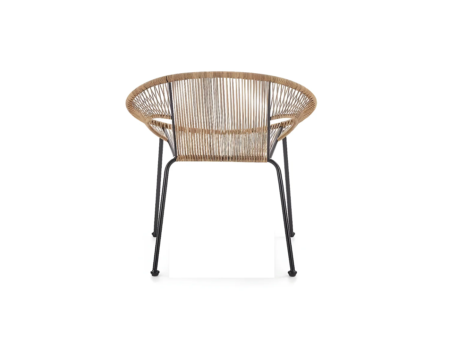 Sedia Bari/Rattan/Marrone