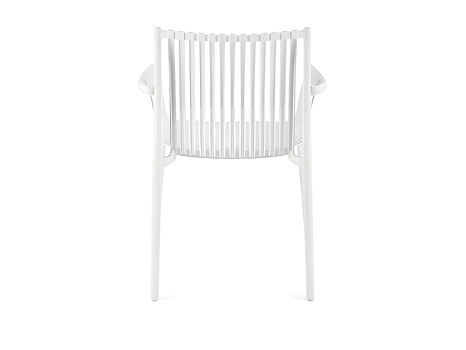 Chaise K492/Polypropylène/Blanc