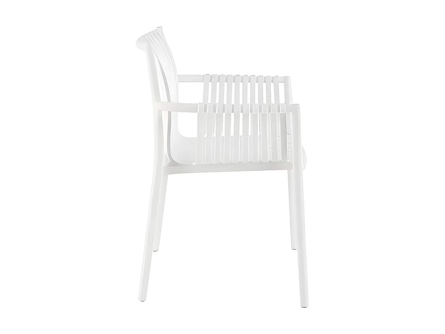 Chaise K492/Polypropylène/Blanc
