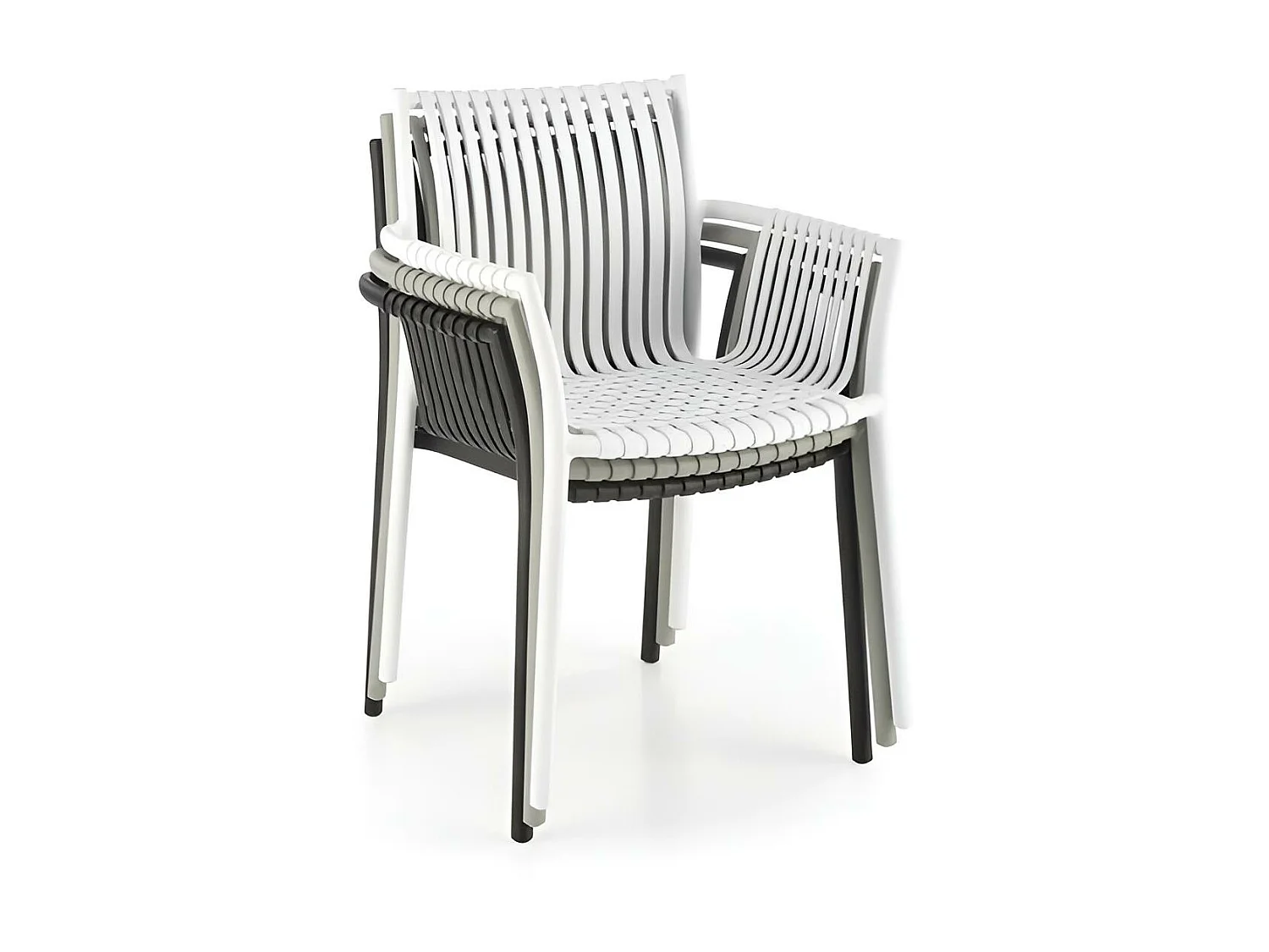 Chaise K492/Polypropylène/Blanc