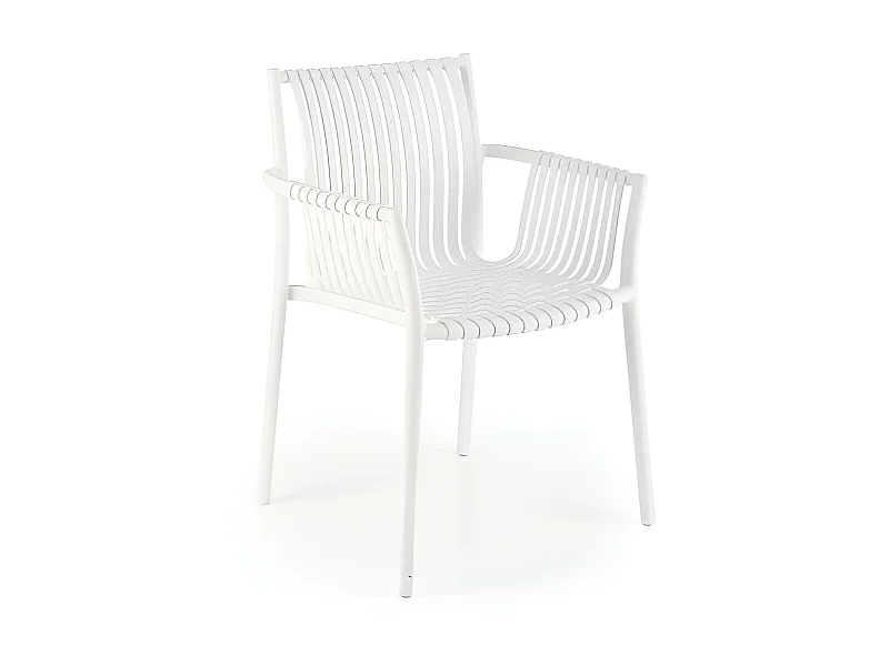 Chaise K492/Polypropylène/Blanc