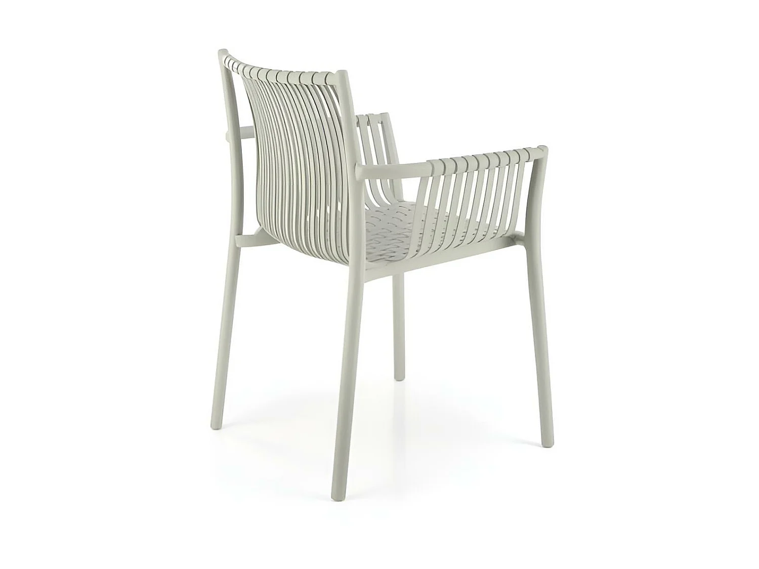 Chaise K492/Polypropylène/Olive Verte