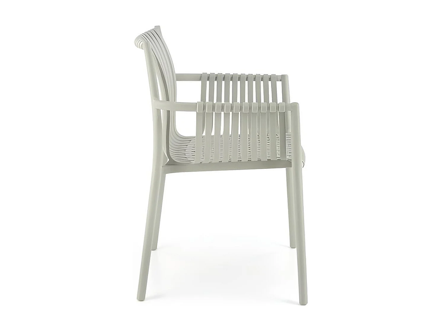 Chaise K492/Polypropylène/Olive Verte