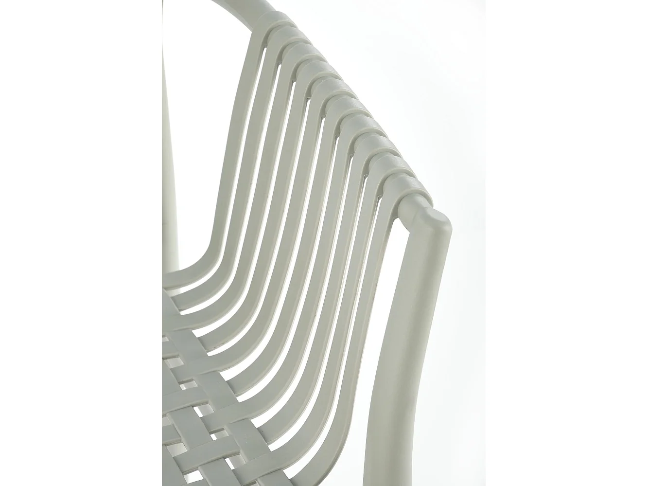 Chaise K492/Polypropylène/Olive Verte