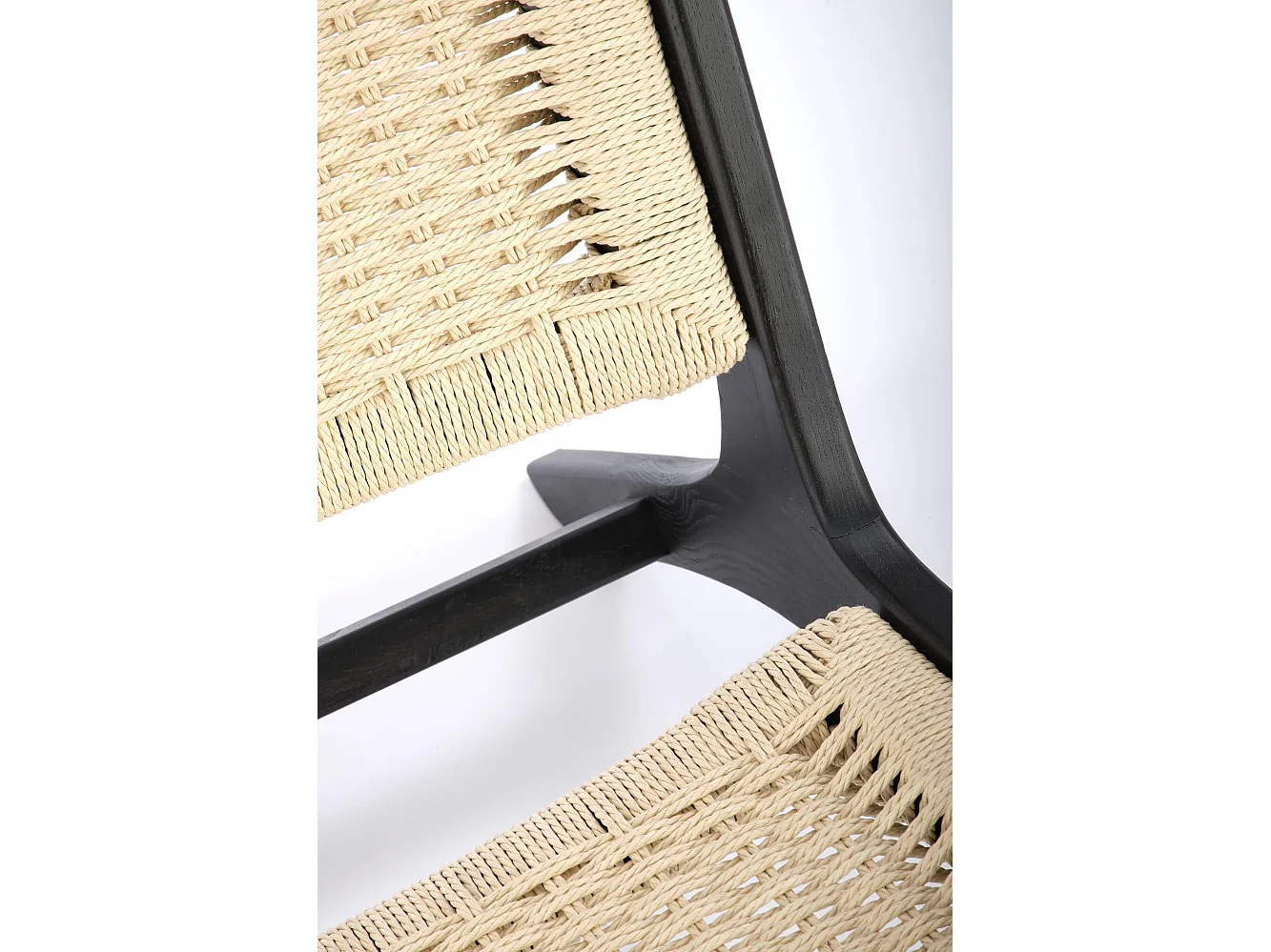 Fotel FODEN czarny/naturalny