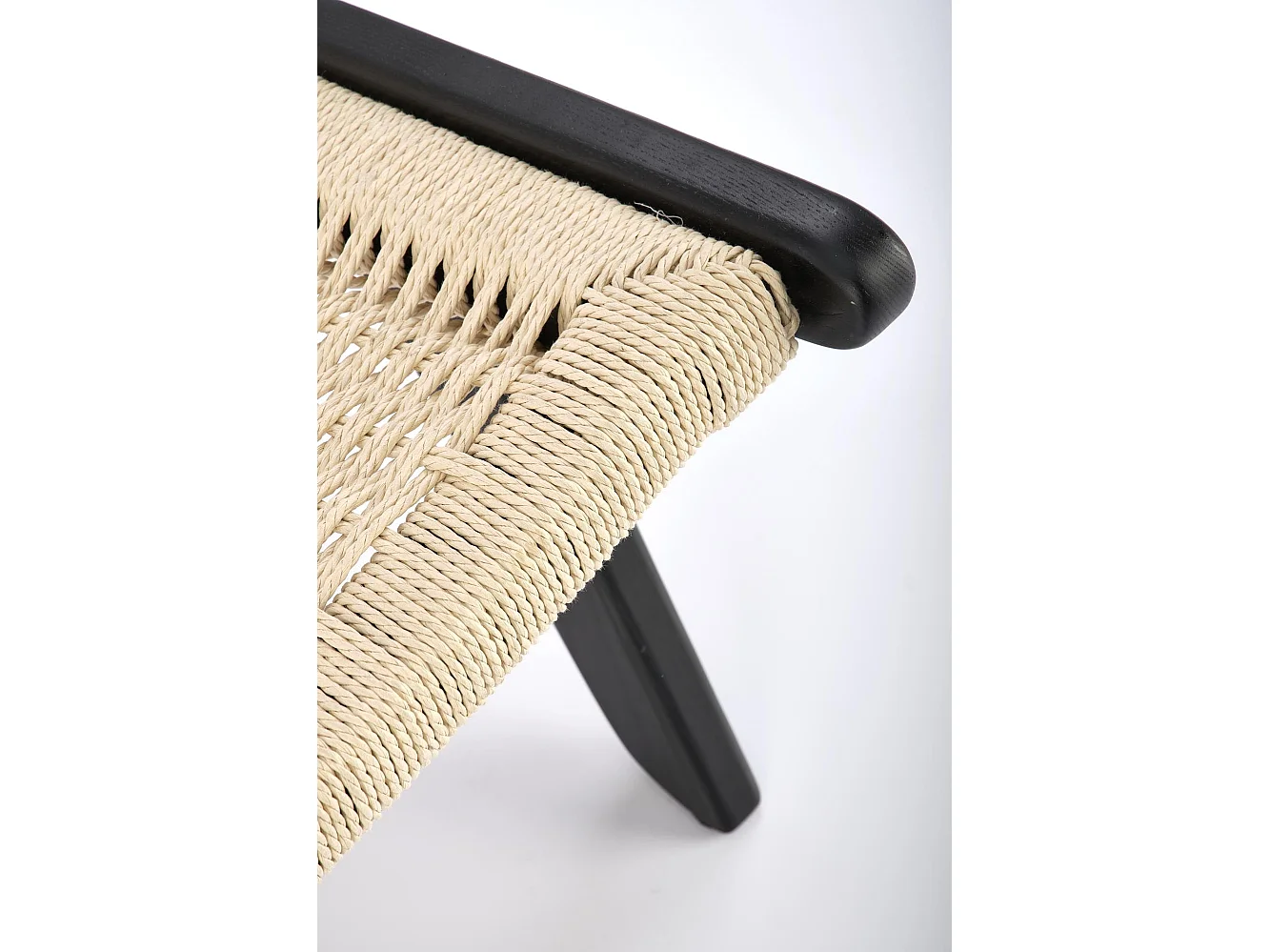 Fotel FODEN czarny/naturalny