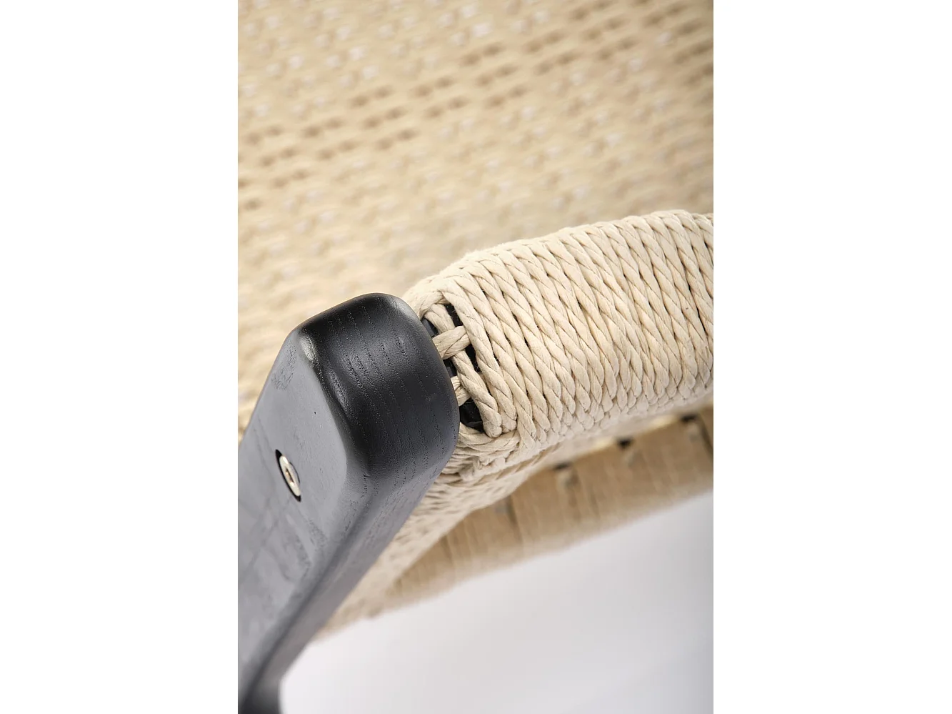 Fotel FODEN czarny/naturalny