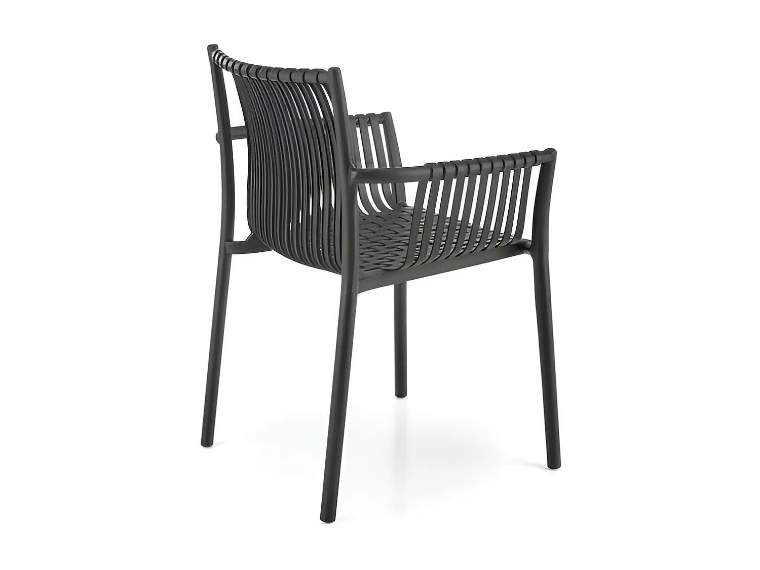 Stuhl K492/Polypropylen/Schwarz