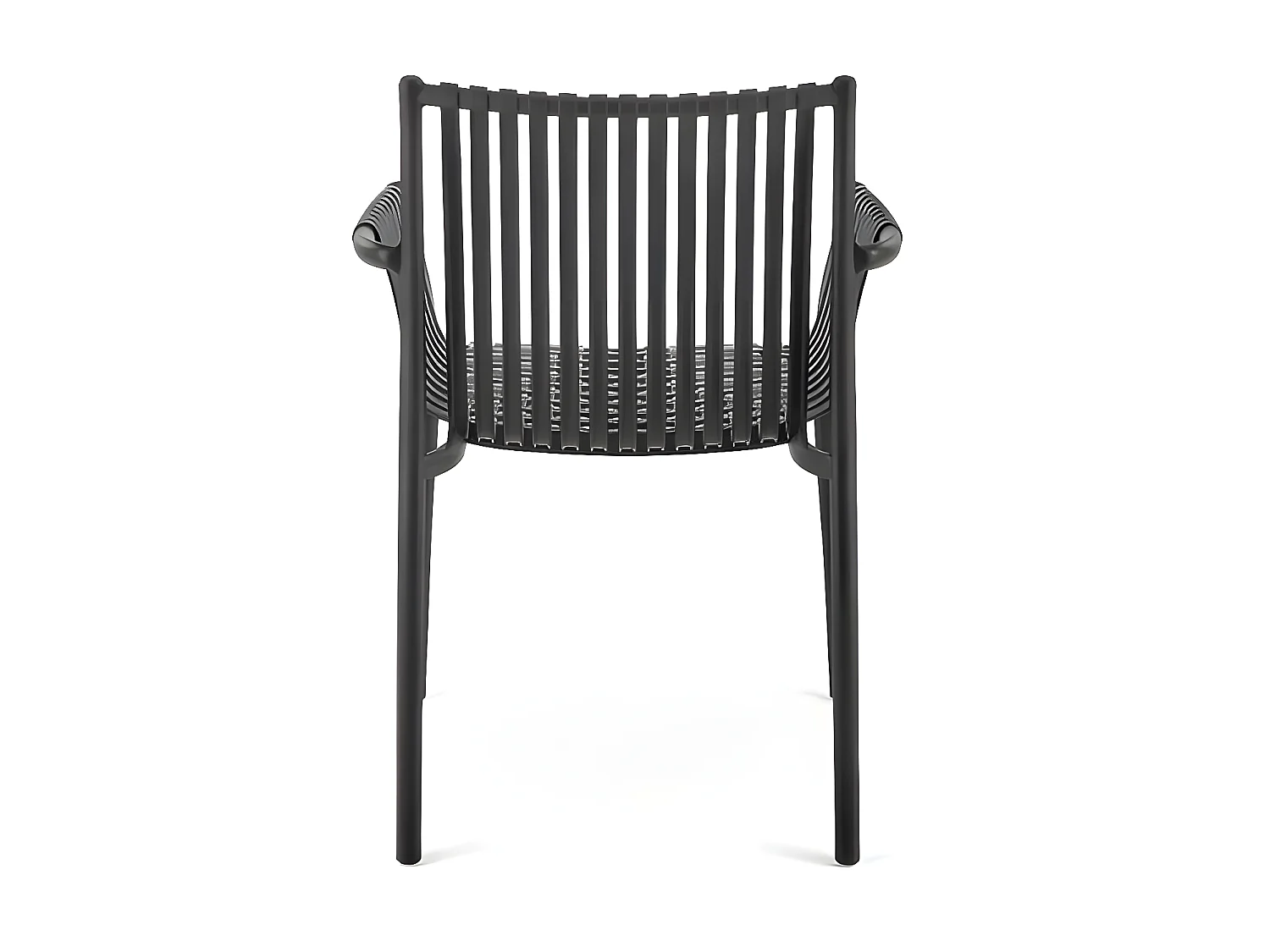 Stuhl K492/Polypropylen/Schwarz