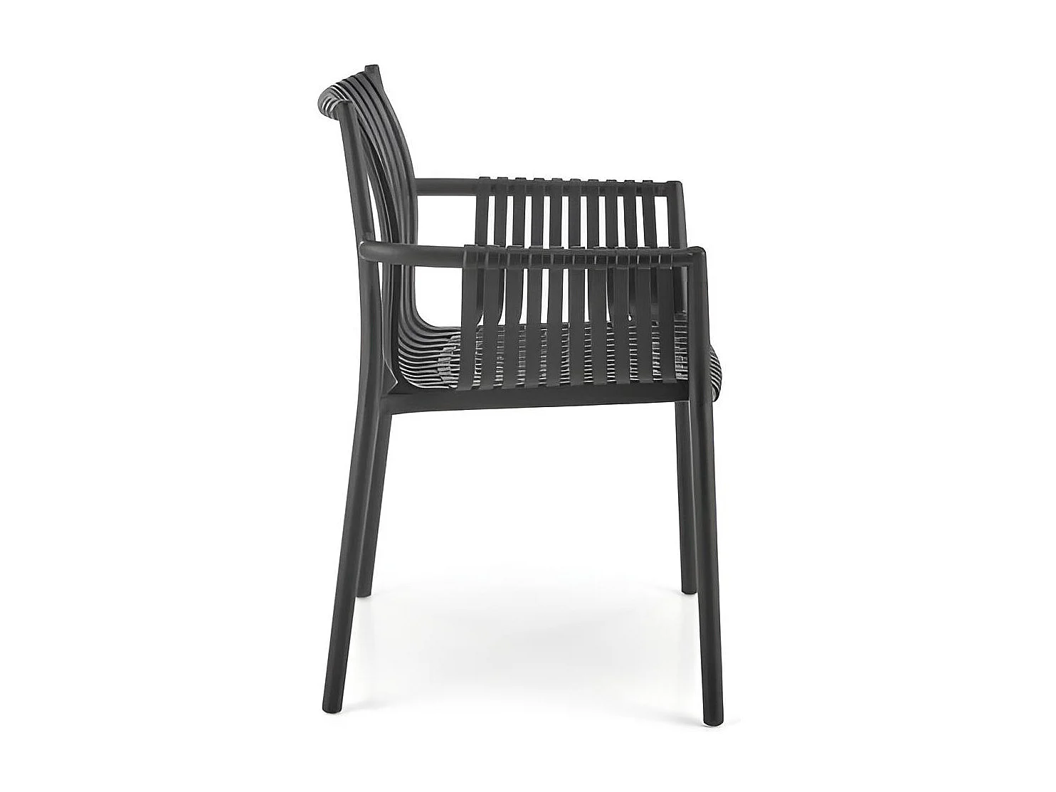 Sedia K492/Polipropilene/Nero