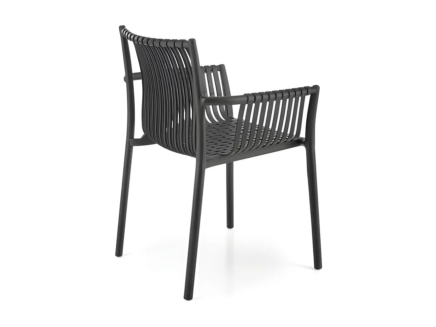 Sedia K492/Polipropilene/Nero