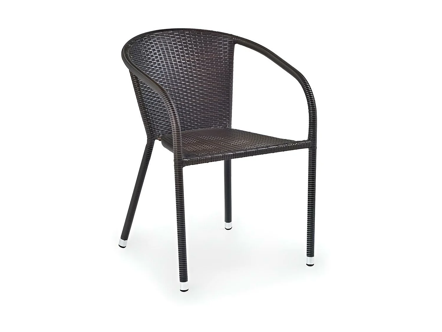 Table de jardin Midas/Rotin/Marron