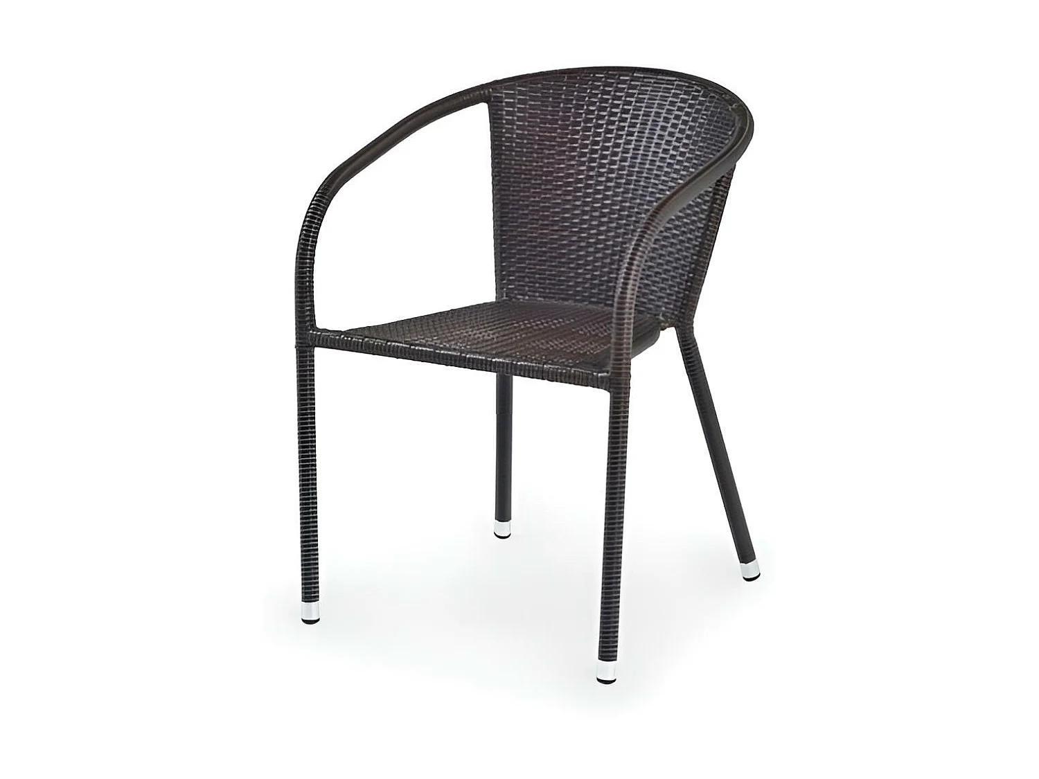 Table de jardin Midas/Rotin/Marron